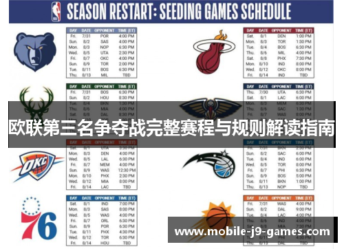 欧联第三名争夺战完整赛程与规则解读指南 欧联第三名争夺战完整赛程与规则解读指南